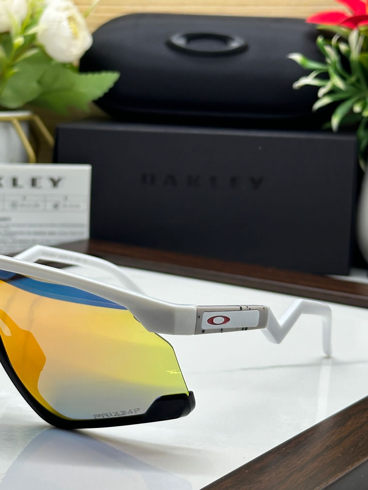 Oakley BXTR Sports ( Red Mirror & White )