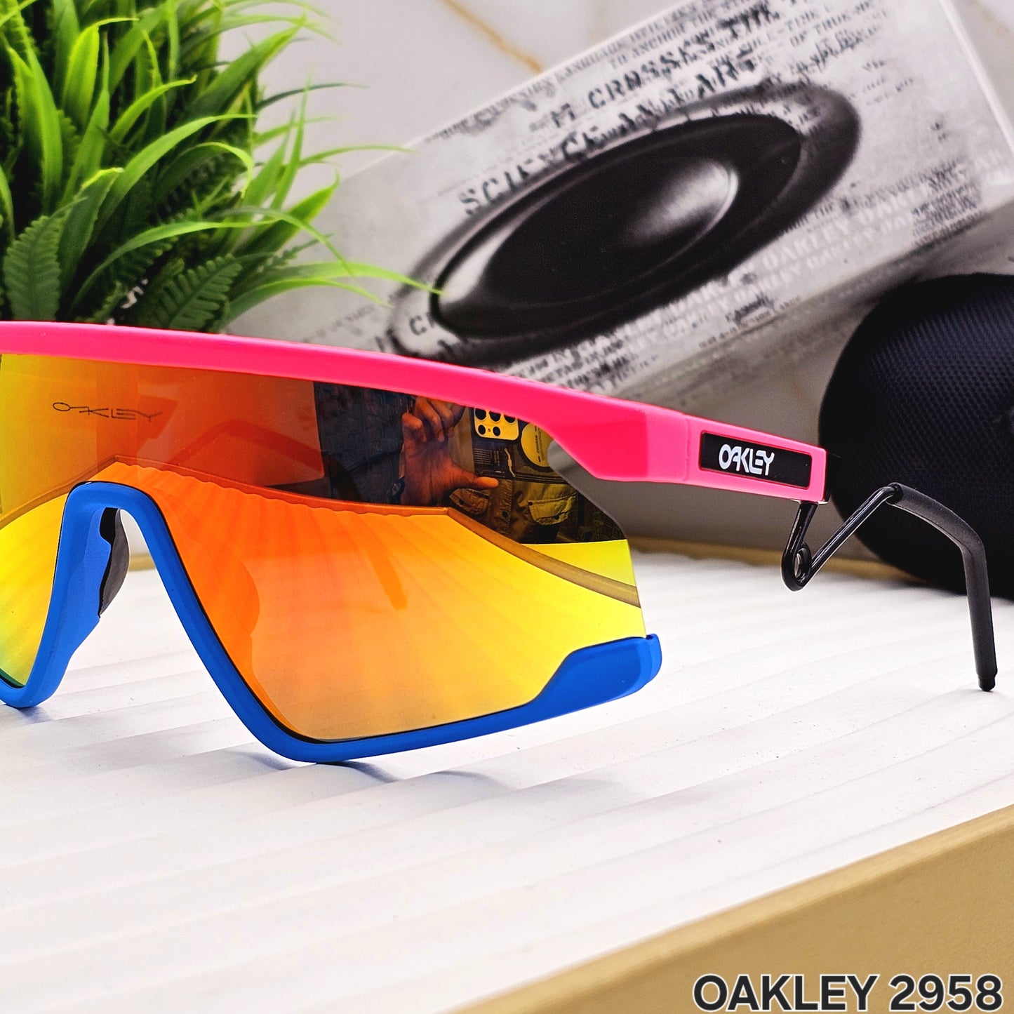 Oakley BXTR Metal Sports ( Red Prizm & Pink )
