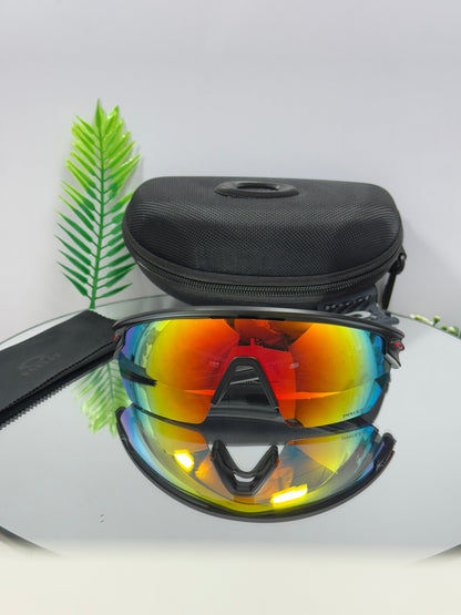 Oakley Sphaera Sports ( Red Mirror & Black )