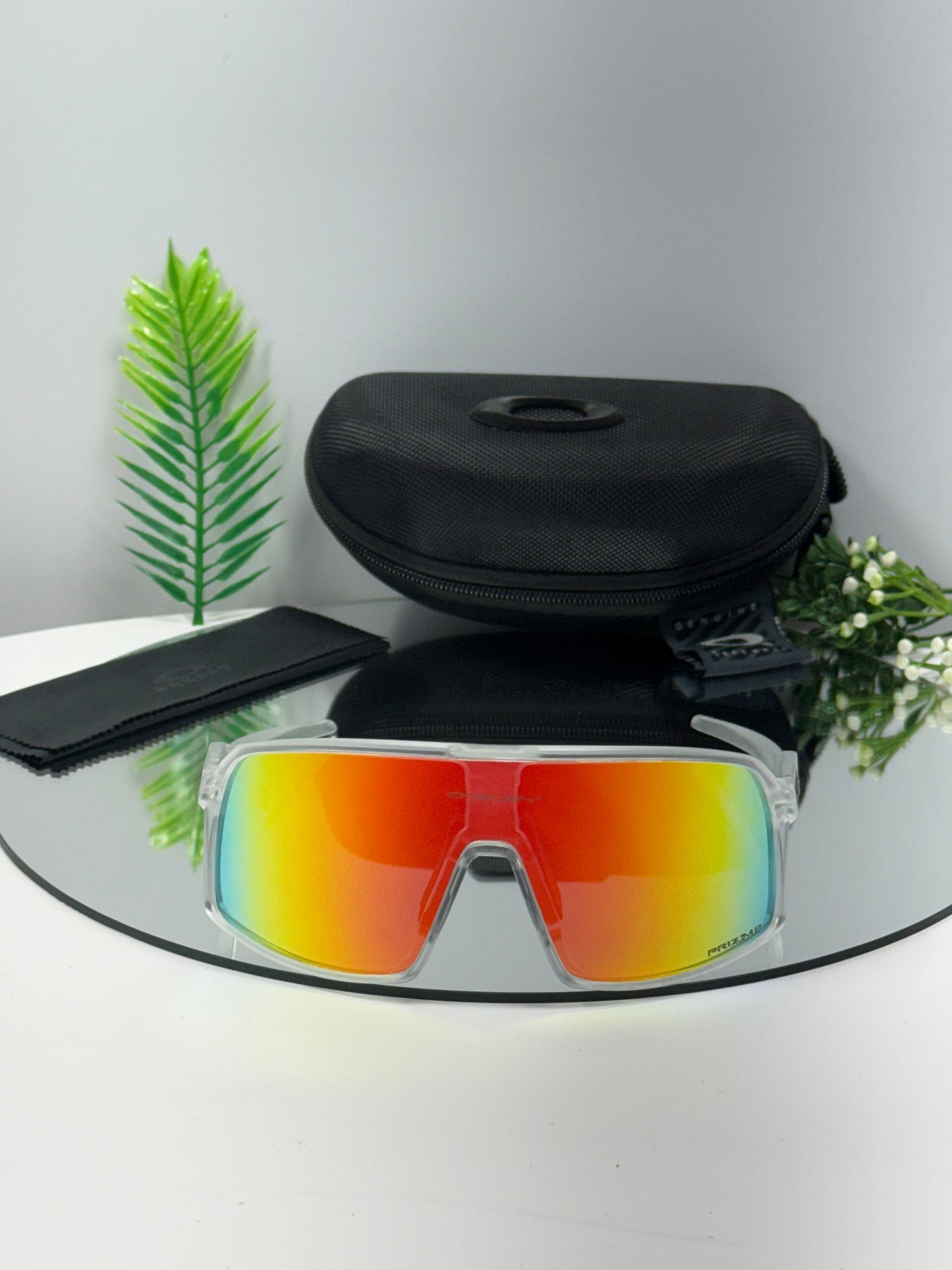 Oakley SURTO Sports ( Red Mirror & Clear )